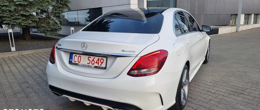 Mercedes-Benz Klasa C cena 99900 przebieg: 133580, rok produkcji 2017 z Toruń małe 407